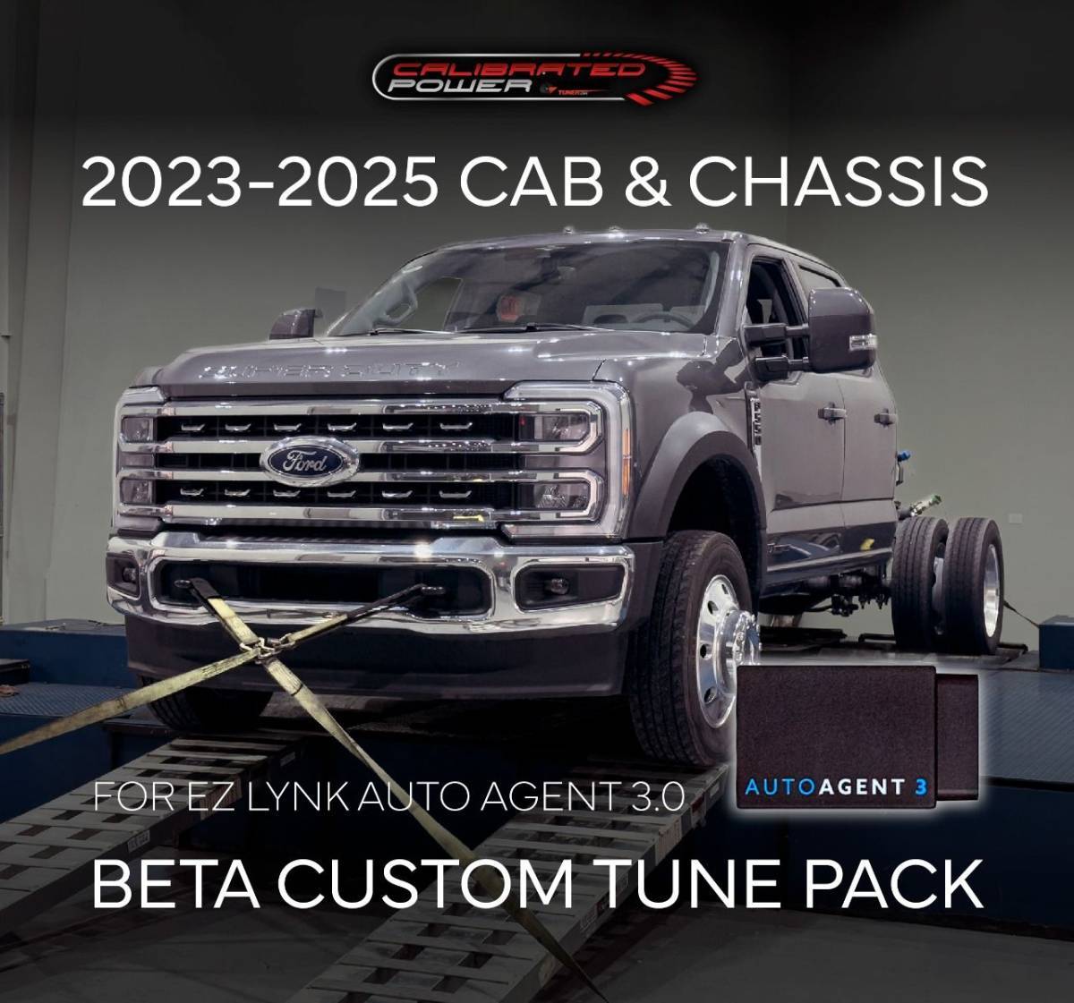 LUCKMANページ 2023-2026 6.7 Power Stroke Cab & Chassis EZ Lynk Custom Beta Five