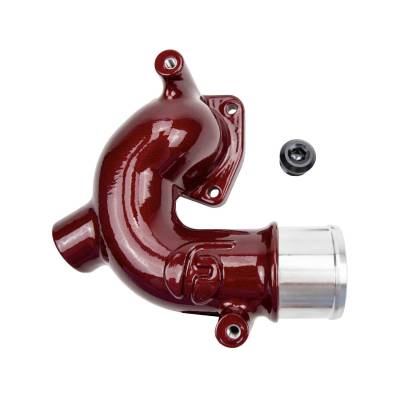 Wehrli Custom Fabrication - 1998.5-2018 5.9L & 6.7L Cummins WCFab X Fleece Thermostat Housing