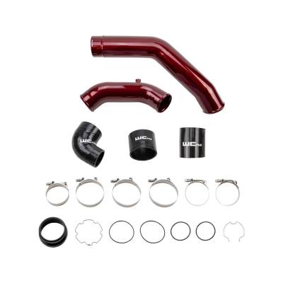 Wehrli Custom Fabrication - 2017-2025 6.7L Powerstroke High Flow Intercooler Pipe Kit