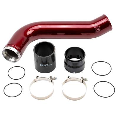 Wehrli Custom Fabrication - 2020-2026 L5P Duramax 3.5" Passenger (Cold) Side Intercooler Pipe Kit