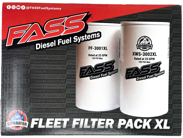 FASS Fuel Systems - FASS Fleet Filter Pack XL