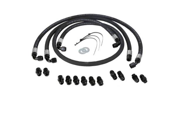 Fleece Performance - 2001-2005 LB7/LLY Duramax Fleece Replacement Transmission Cooler Line Set