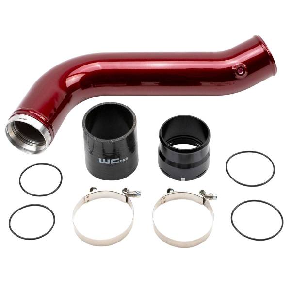 Wehrli Custom Fabrication - 2020-2025 L5P Duramax 3.5" Passenger (Cold) Side Intercooler Pipe Kit