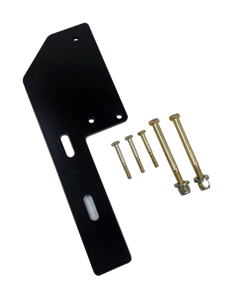 Wehrli Custom Fabrication - FASS Fuel System Relocation Bracket for 2001-2010 Crew Cab Duramax