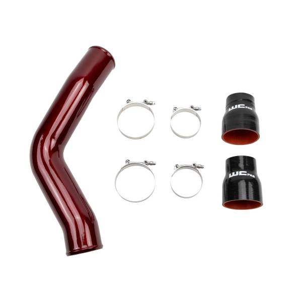 Wehrli Custom Fabrication - 2013-2018 6.7L Cummins Passenger Side 3.5" Intercooler Pipe Kit