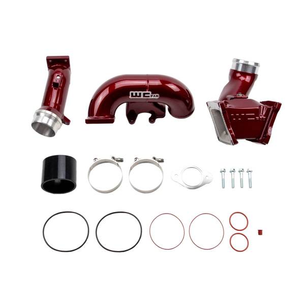Wehrli Custom Fabrication - 2006-2007 LBZ Duramax High Flow 3" Y-Bridge Kit