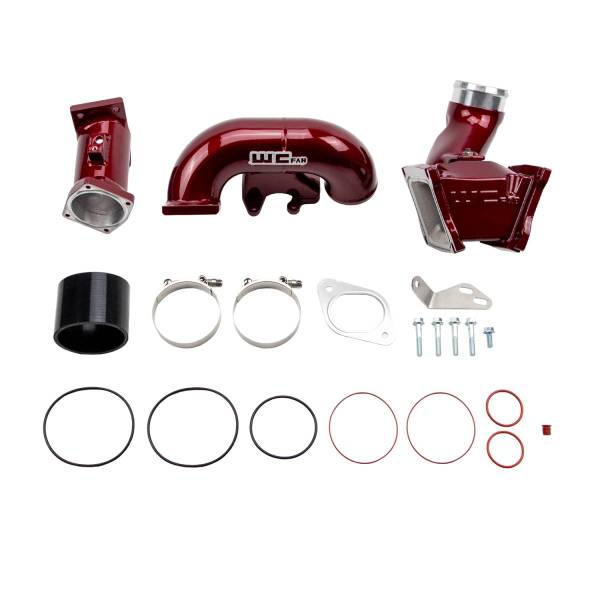 Wehrli Custom Fabrication - 2007.5-2010 LMM Duramax High Flow 3" Y-Bridge Kit