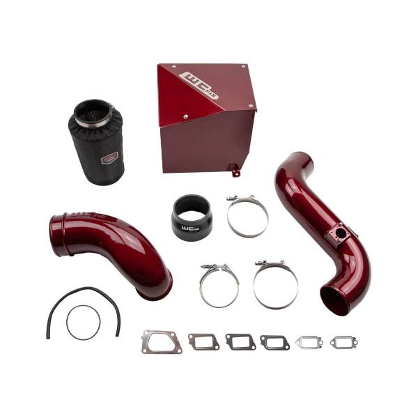 Wehrli Custom Fabrication - 2011-2016 LML Duramax 4" Intake Kit with Air Box Stage 2