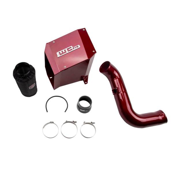 Wehrli Custom Fabrication - 2004.5-2005 LLY Duramax 4" Cold Air Intake Kit with Air Box