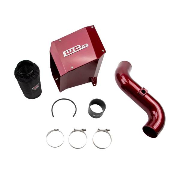 Wehrli Custom Fabrication - 2006-2007 LBZ Duramax 4" Cold Air Intake Kit with Air Box