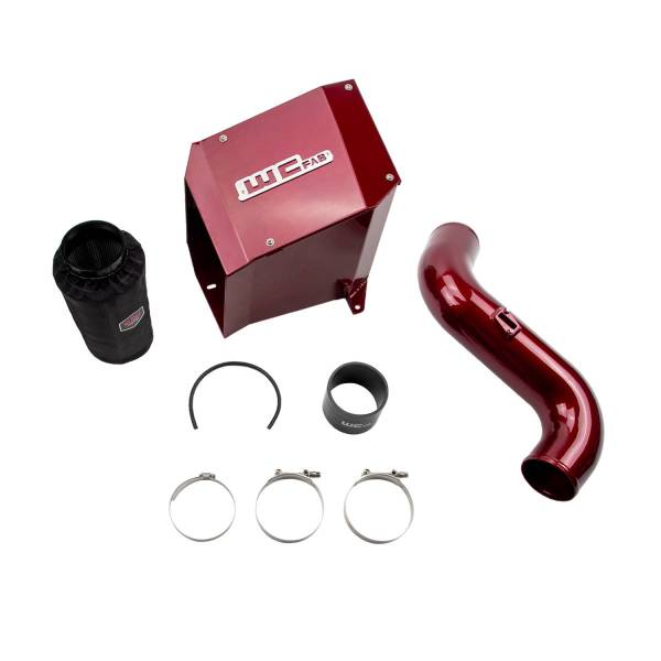 Wehrli Custom Fabrication - 2007.5-2010 LMM Duramax 4" Cold Air Intake Kit with Air Box