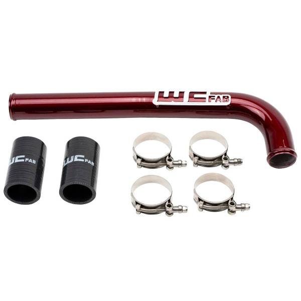 Wehrli Custom Fabrication - 2010-2018 6.7L Cummins Upper Coolant Pipe for Single Radiator