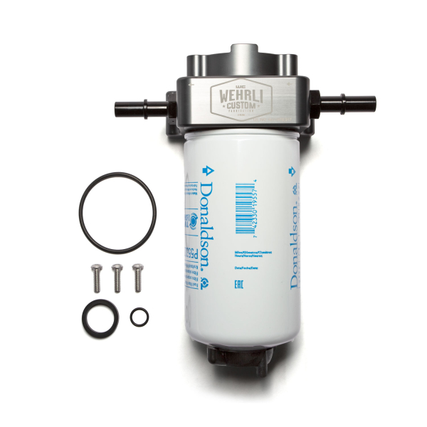 Wehrli Custom Fabrication - 2017-2019 Short & Long Bed and 2020-2024 Long Bed L5P Duramax Fuel Filter Housing Kit