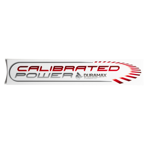 Calibrated Power - Calibrated Power Window Sticker