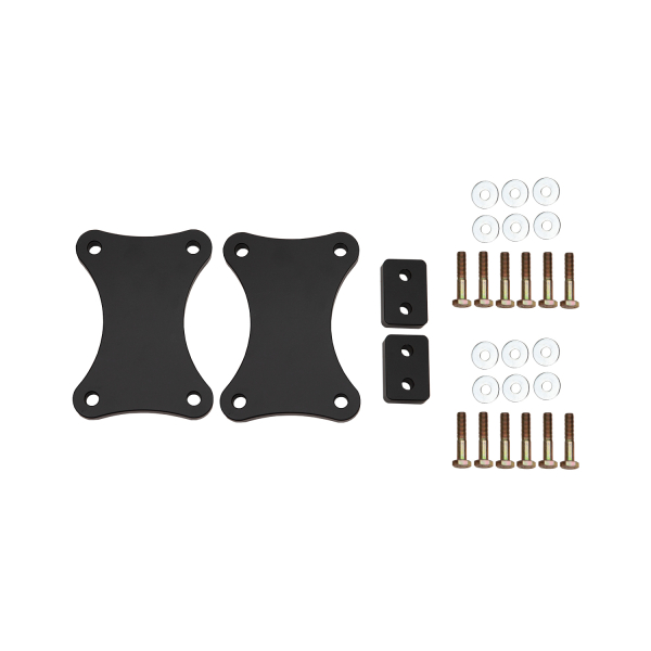 Wehrli Custom Fabrication - 2015-2019 GM 2500/3500HD Truck 3/4 in. Front Bumper Spacer Kit