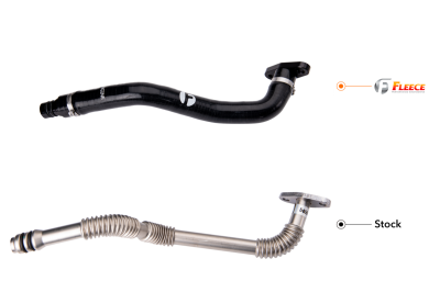 Fleece Performance - 2019-2024 6.7L Cummins Fleece Turbo Drain Tube Kit - Image 4