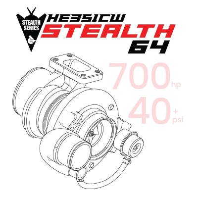 Calibrated Power - 2003-2007 5.9L Cummins Stealth Mach 1 64mm Drop In Turbo - Image 8