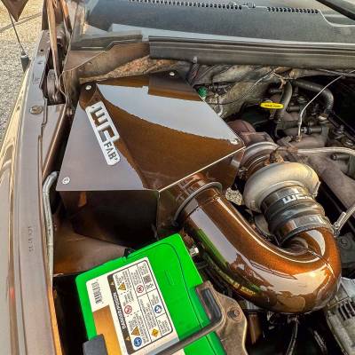 Wehrli Custom Fabrication - 1998.5-2002 5.9L Cummins 4" Cold Air Intake Kit with Air Box - Image 3