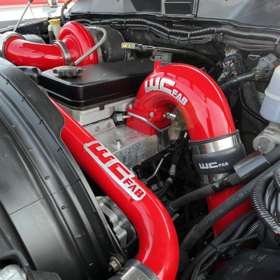 Wehrli Custom Fabrication - 1998.5-2007 5.9L Cummins Intake Spacer Kit - Image 2