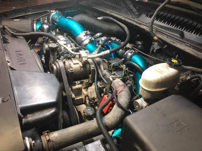 Wehrli Custom Fabrication - 2001-2004 LB7 Duramax S400/Stock Twin (Compound) Turbo Kit - Image 8