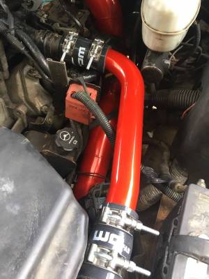 Wehrli Custom Fabrication - 2001-2005 LB7 / LLY Duramax Upper Coolant Pipe - Image 2