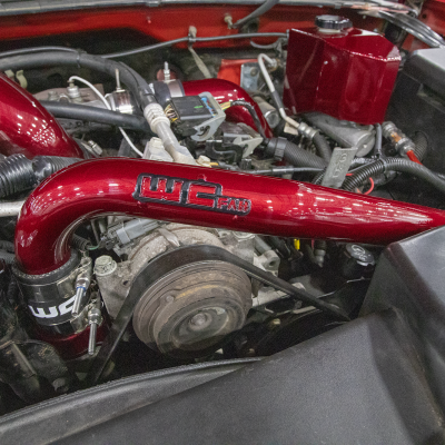 Wehrli Custom Fabrication - 2001-2005 LB7/LLY Duramax Top Outlet Billet Thermostat Housing and Upper Coolant Pipe Kit - Image 7