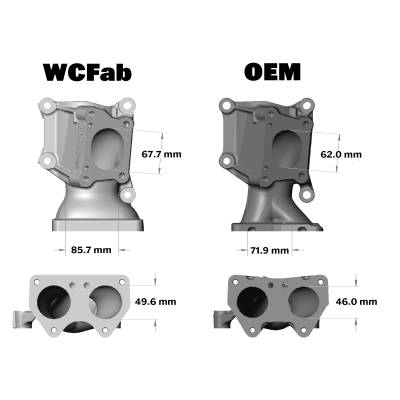 Wehrli Custom Fabrication - 2017-2023 L5P / 2019-2023 L5D Duramax High Flow Turbo Pedestal Kit - Image 9