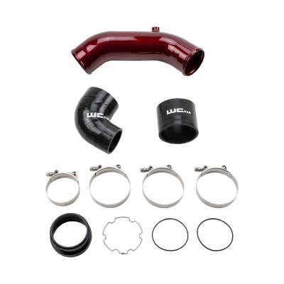 Wehrli Custom Fabrication - 2017-2025 Ford 6.7L Powerstroke 3.5" Cold Side Intercooler Pipe Kit - Image 2
