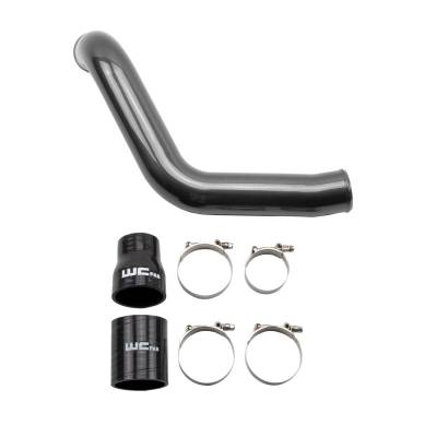 Wehrli Custom Fabrication - 2004.5-2005 LLY Duramax 3" Passenger (Cold) Side Intercooler Pipe Kit - Image 3
