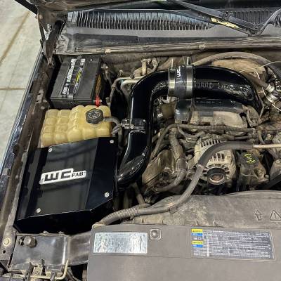 Wehrli Custom Fabrication - 2004.5-2005 LLY Duramax 4" Cold Air Intake Kit with Air Box - Image 2