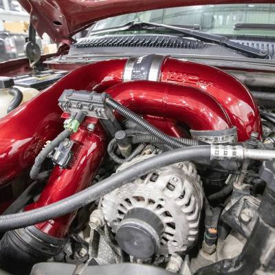 Wehrli Custom Fabrication - 2006-2010 LBZ/LMM Duramax High Flow Turbo Intake Horn - Image 5