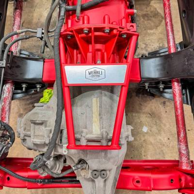 Wehrli Custom Fabrication - 2011-2019 LML/L5P Duramax Allison 4x4 Transfer Case Brace - Image 1