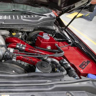 Wehrli Custom Fabrication - 2017-2025 6.7L Powerstroke Upper Coolant Pipe Kit - Image 5