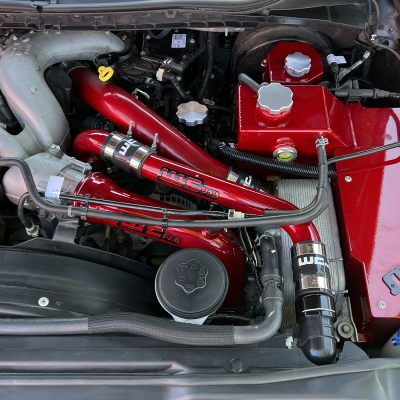 Wehrli Custom Fabrication - 2017-2025 6.7L Powerstroke Upper Coolant Pipe Kit - Image 6