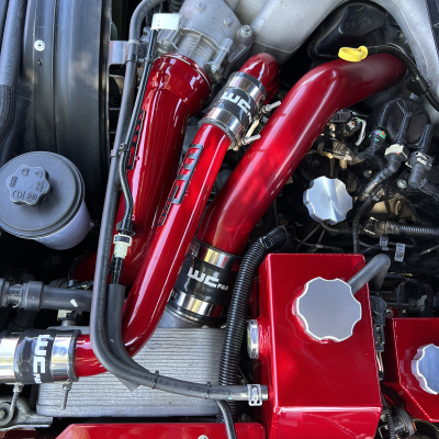 Wehrli Custom Fabrication - 2017-2025 6.7L Powerstroke Upper Coolant Pipe Kit - Image 7