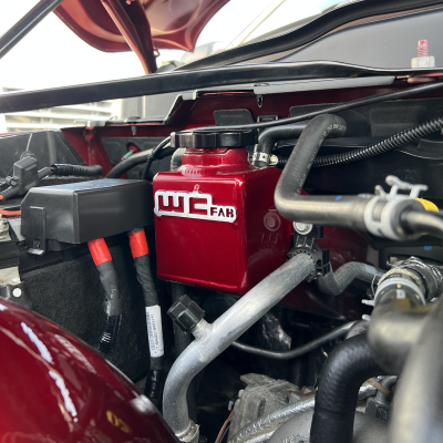 Wehrli Custom Fabrication - 2019-2024 6.7L Cummins OEM Placement Coolant Tank Kit  - Image 6