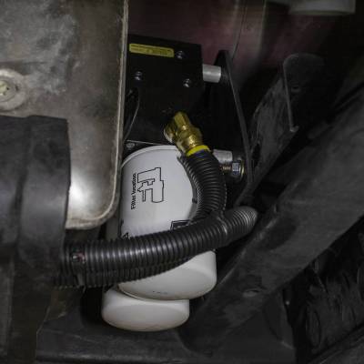 Wehrli Custom Fabrication - 2017-2023 L5P Duramax Fass Fuel System Relocation Bracket - Image 2