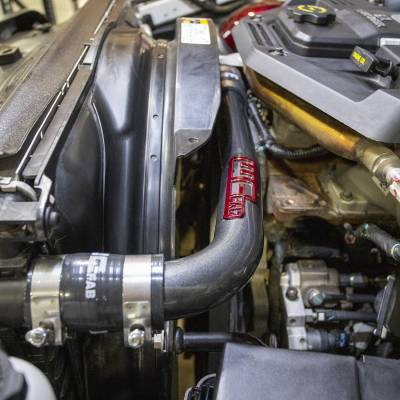 Wehrli Custom Fabrication - 2010-2018 6.7L Cummins Upper Coolant Pipe for Single Radiator - Image 3