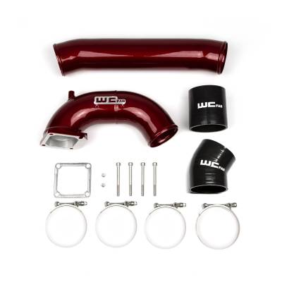 1998.5-2002 5.9L Cummins 3.5" High Flow Intake Horn & Intercooler Pipe Kit