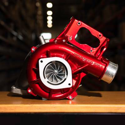 Compressor Cover Powder Coated Candy Red