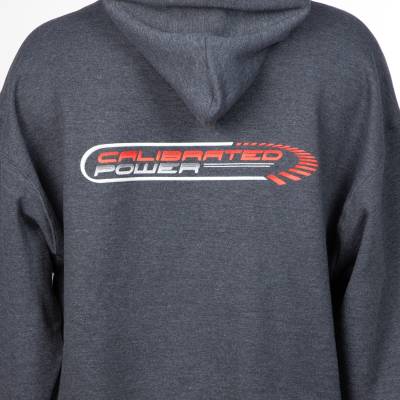 Calibrated Power - Calibrated Power Logo Hoodie - Dark Heather - Image 4