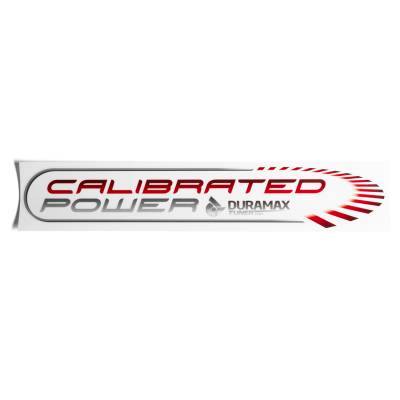 Calibrated Power Window Sticker