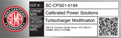 Calibrated Power - 2017-2023 L5P Duramax Stealth Mach 2 67mm Drop In VGT Turbo - Image 24