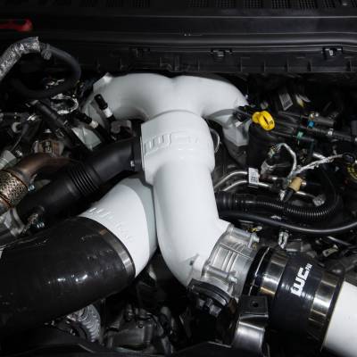 Wehrli Custom Fabrication - 2020-2026 6.7L Powerstroke Y-Bridge Kit with Intake Horn - Image 4
