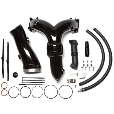 Wehrli Custom Fabrication - 2020-2026 6.7L Powerstroke Y-Bridge Kit with Intake Horn - Image 2