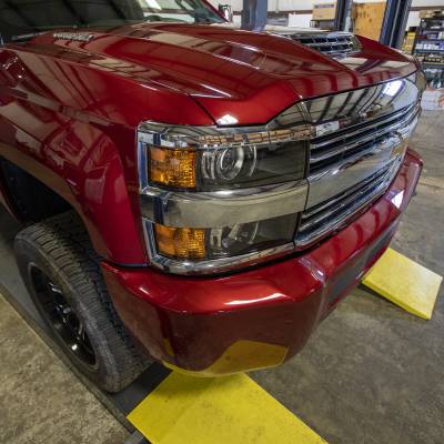 Wehrli Custom Fabrication - 2015-2019 GM 2500/3500HD Truck 3/8 in. Front Bumper Spacer Kit - Image 4