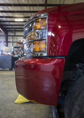 Wehrli Custom Fabrication - 2015-2019 GM 2500/3500HD Truck 3/8 in. Front Bumper Spacer Kit - Image 5