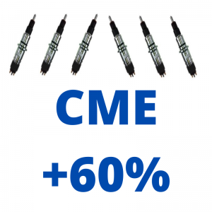 CME +60% Exergy Reman Injectors (set of 6)