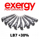 LB7 +30% Exergy Reman Injectors (set of 8)