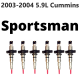 CMB E Sportsman Exergy Reman Injectors (set of 6)